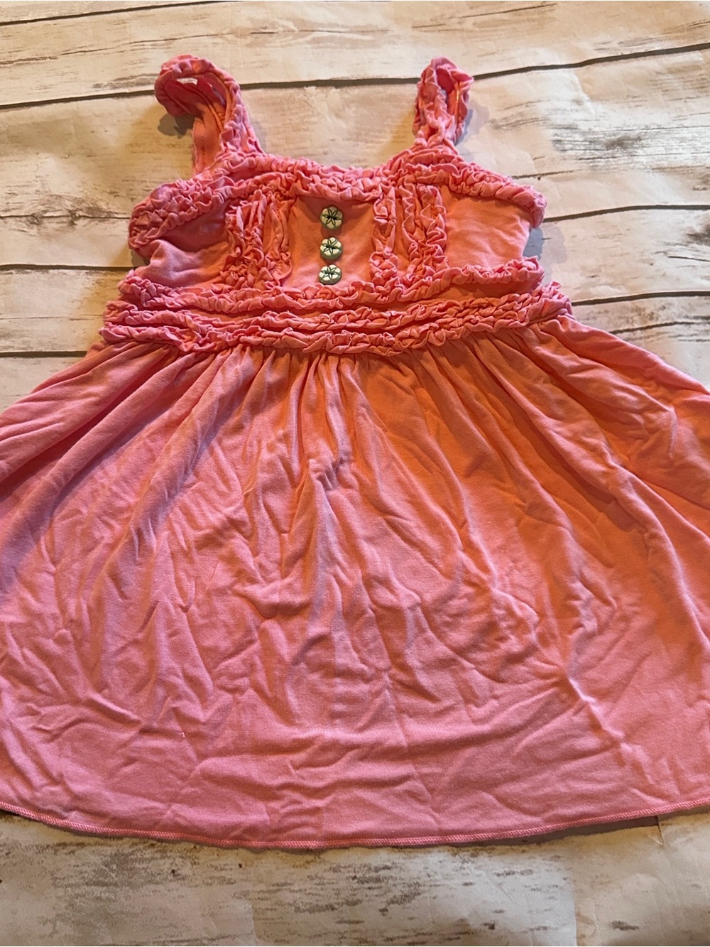 Matilda Jane Pink dress with ruffles vguc 18/24